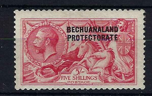 Image of Bechuanaland - Bechuanaland Protectorate SG 84 MM British Commonwealth Stamp